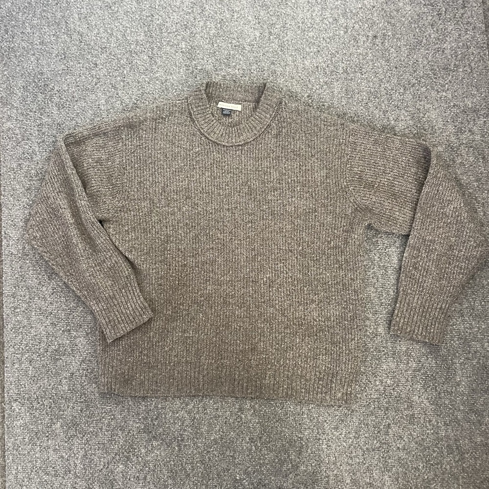 American Eagle Sweater Women's Size XSmall Gray Pullover Knit Long Sleeve Cozy